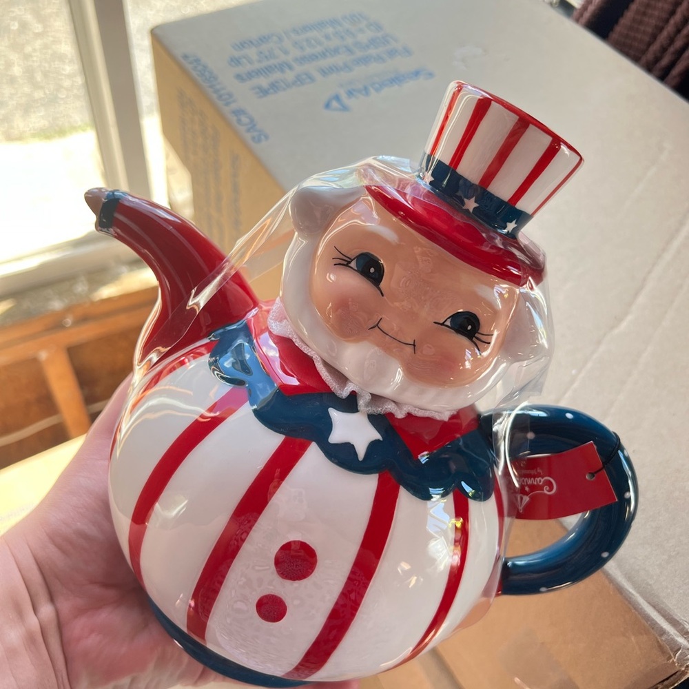 JOHANNA PARKER UNCLE SAM TEAPOT
